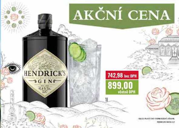 HENDRICK'S GING 1l