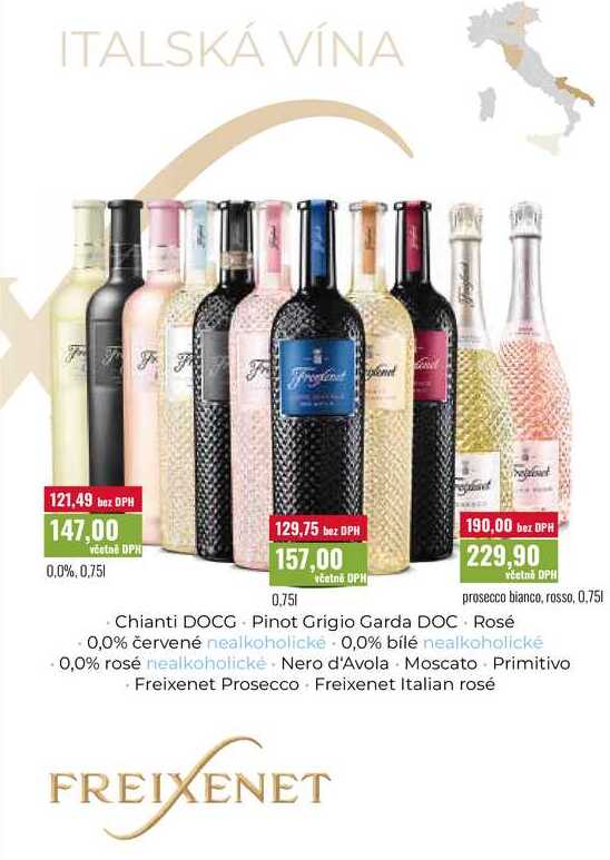 FREIXENET 0,75l