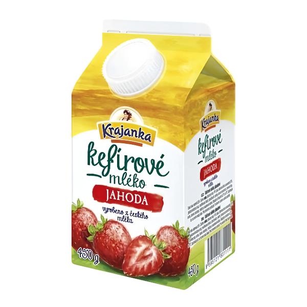 Krajanka Kefír jahodový