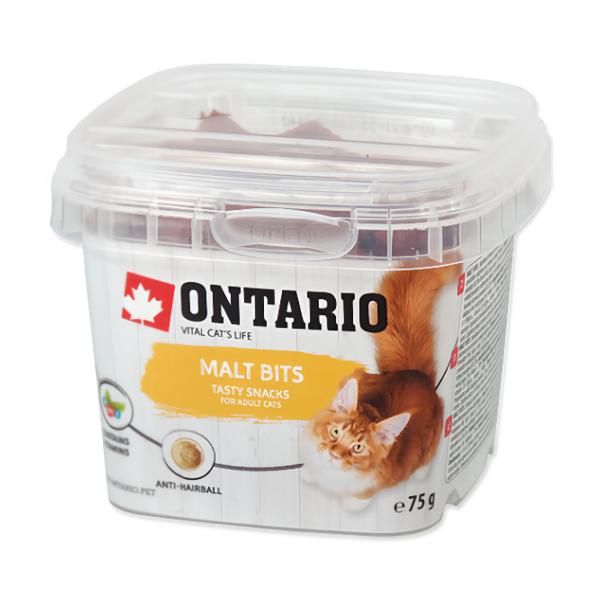 Ontario Malt Bits pamlsky pro kočky