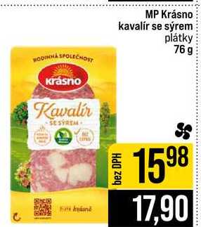 MP Krásno kavalír se sýrem plátky 76 g