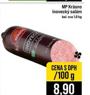 MP Krásno inovecký salám bal. cca 1,6 kg 100g