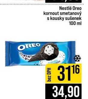 Nestlé Oreo kornout smetanový s kousky sušenek 100 ml
