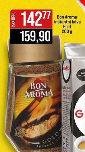 Bon Aroma instantní káva Gold 200 g