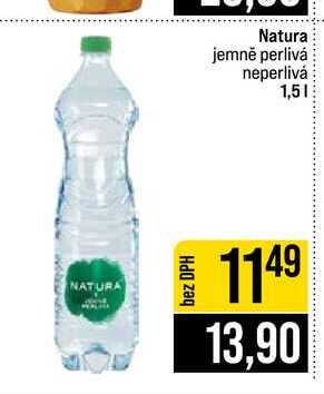 Natura jemně perlivá neperlivá 1,5l