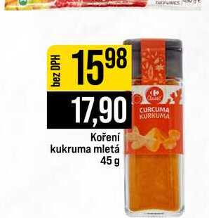Koření kukruma mletá 45 g