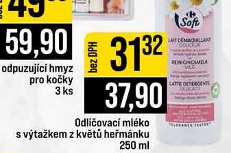 Odličovací mléko s výtažkem z květů heřmánku 250 ml