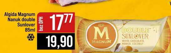 Algida Magnum Nanuk double Sunlover 85ml 