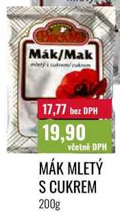 MÁK MLETÝ S CUKREM 200g