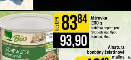 Játrovka 200 g 