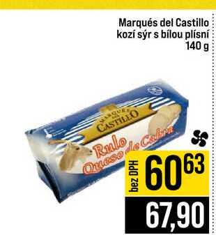 Marqués del Castillo kozí sýr s bílou plísní 140 g
