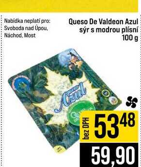 Queso De Valdeon Azul sýr s modrou plísní 100 g