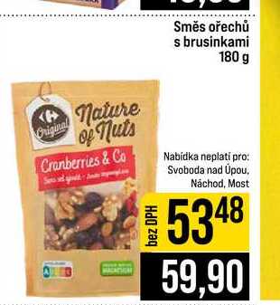 Směs ořechů s brusinkami 180 g