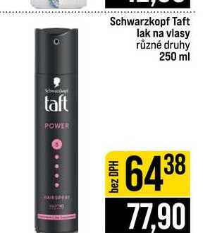 Schwarzkopf Taft lak na vlasy různé druhy 250 ml