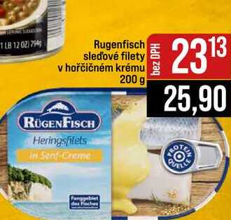 Rugenfisch sledové filety v hořčičném krému 200 g 