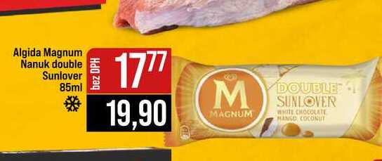 Algida Magnum Nanuk double Sunlover 85ml 