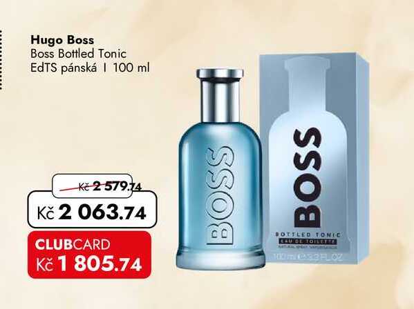 Boss Bottled Tonic EdTS pánská 100 ml