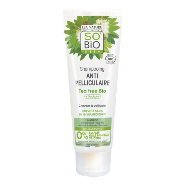 SO’BiO étic Šampon proti lupům s tea trea a bisabololem BIO