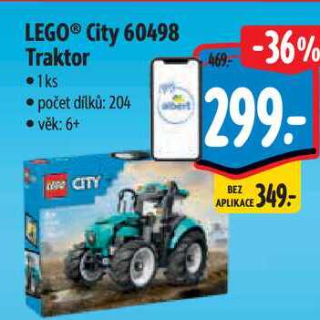 LEGO® City 60498 Traktor 