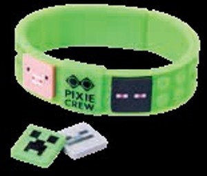 PIXIE CREW & MINECRAFT Nastavitelný náramek