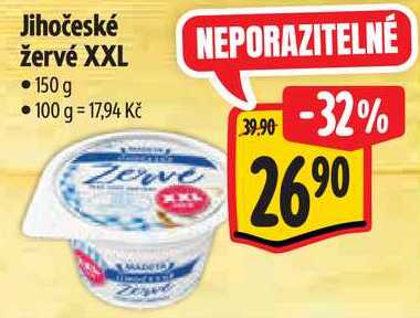 Jihočeské žervé XXL, 150 G