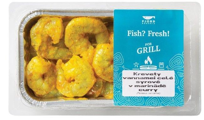 Marinované krevety, 1000 g