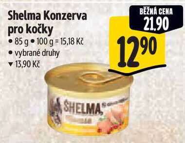 Shelma Konzerva pro kočky, 85 g 
