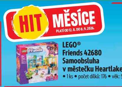   LEGO® Friends 42680 Samoobsluha v městečku Heartlake  