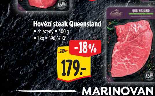 Hovězí steak Queensland 300 g