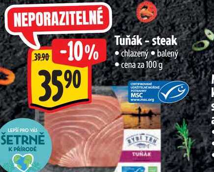 Tuňák - steak 100 g