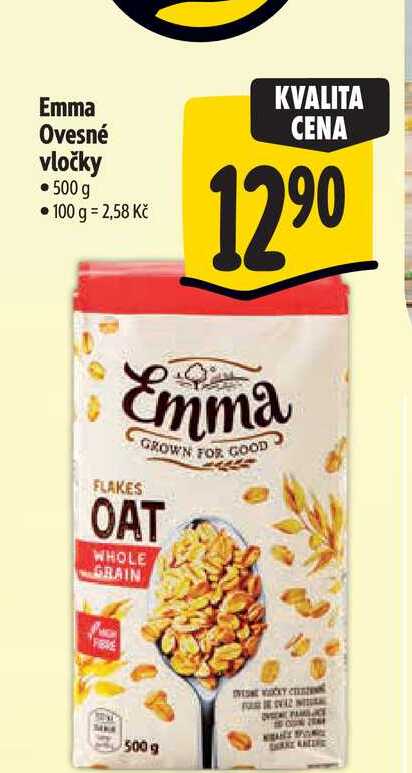Emma Ovesné vločky 500 g