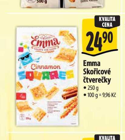 Emma Skořicové čtverečky 250 g