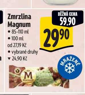 Zmrzlina Magnum 85-110 ml