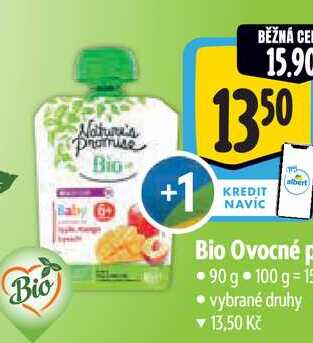 Bio Ovocné pyré 90 g