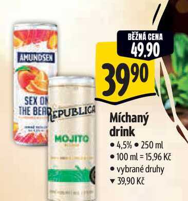 Míchaný drink 250 ml