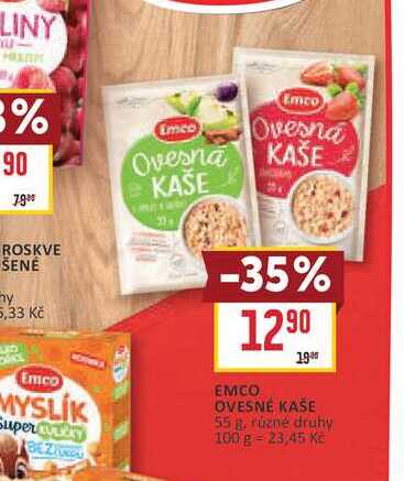 EMCO OVESNÉ KAŠE 55 g