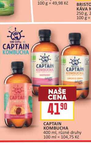 CAPTAIN KOMBUCHA 400 ml