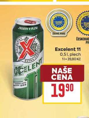 Excelent 11 0,51, plech