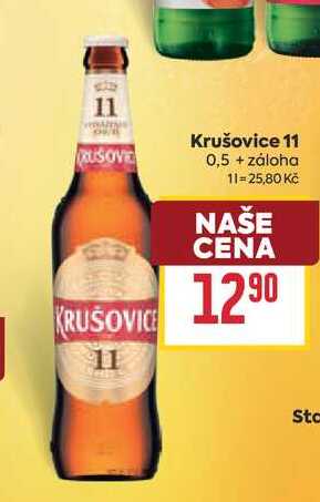 Krušovice 11 0,5l