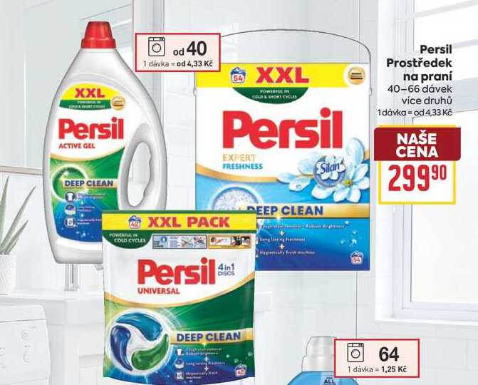 Persil Prostředek na praní 40-66 dávek