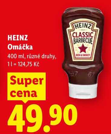 HEINZ Omáčka 400 ml