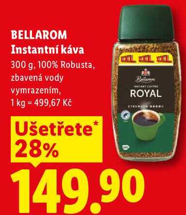 BELLAROM Instantní káva, 300 g