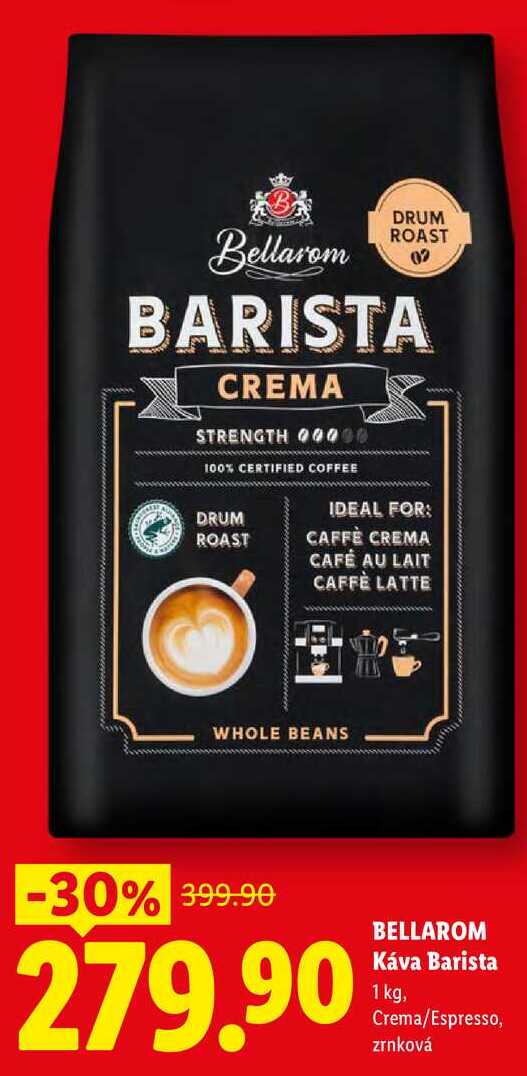 BELLAROM Káva Barista, 1 kg