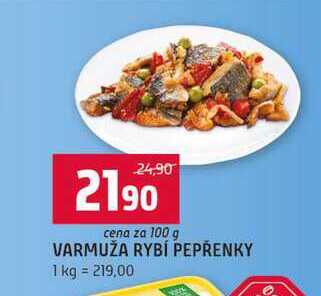 VARMUŽA RYBÍ PEPŘENKY 100g