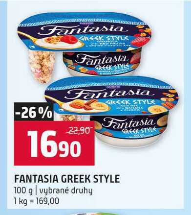 FANTASIA GREEK STYLE 100 g vybrané druhy 