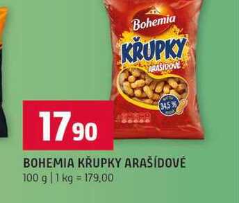 BOHEMIA KRUPKY ARAŠIDOVÉ 100 g