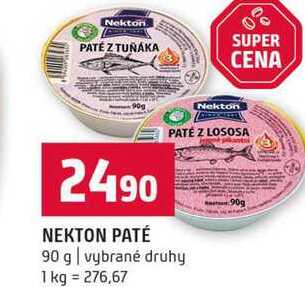 NEKTON PATÉ 90 g vybrané druhy