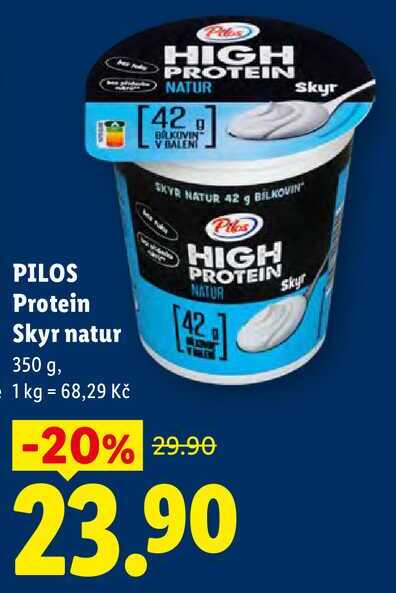 PILOS Protein Skyr natur, 350 g