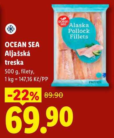OCEAN SEA Aljašská treska, 500 g