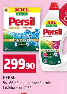 PERSIL 54-66 dávek vybrané druhy